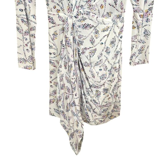 New Isabel Marant Etoile $705 Dulce Mini Dress Size 36 US 4 Small - Picture 6 of 12